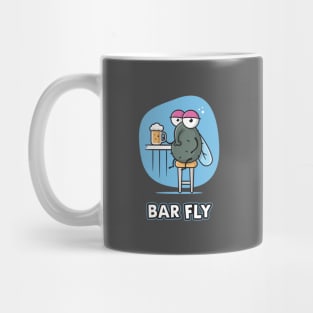 Bar Fly - Textual Version Mug